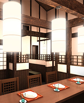 富士食堂の内装イメージ2